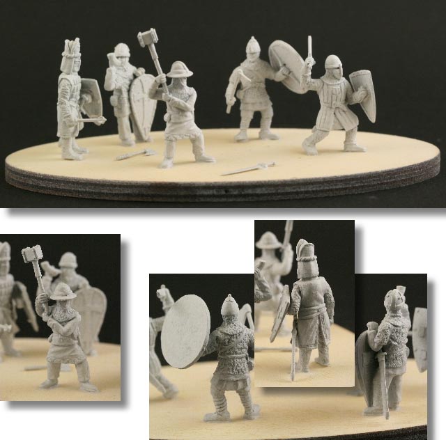 Medieval Nordic Crusader Knights