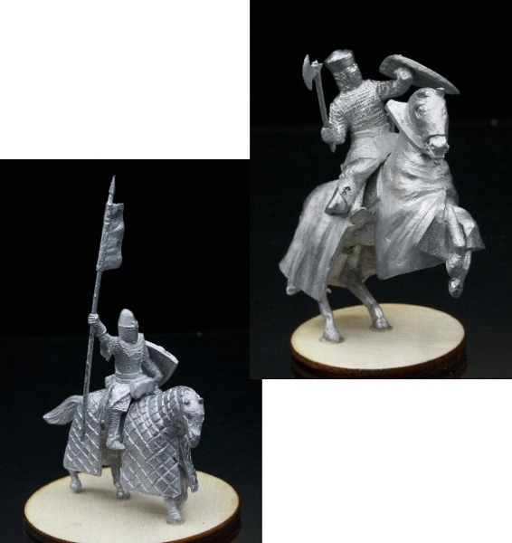 Mounted Royal Retinue in Melee