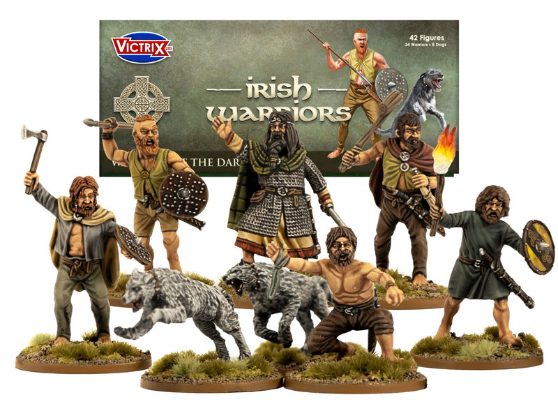 Victrix Dark Age Irish Warriors & Dogs