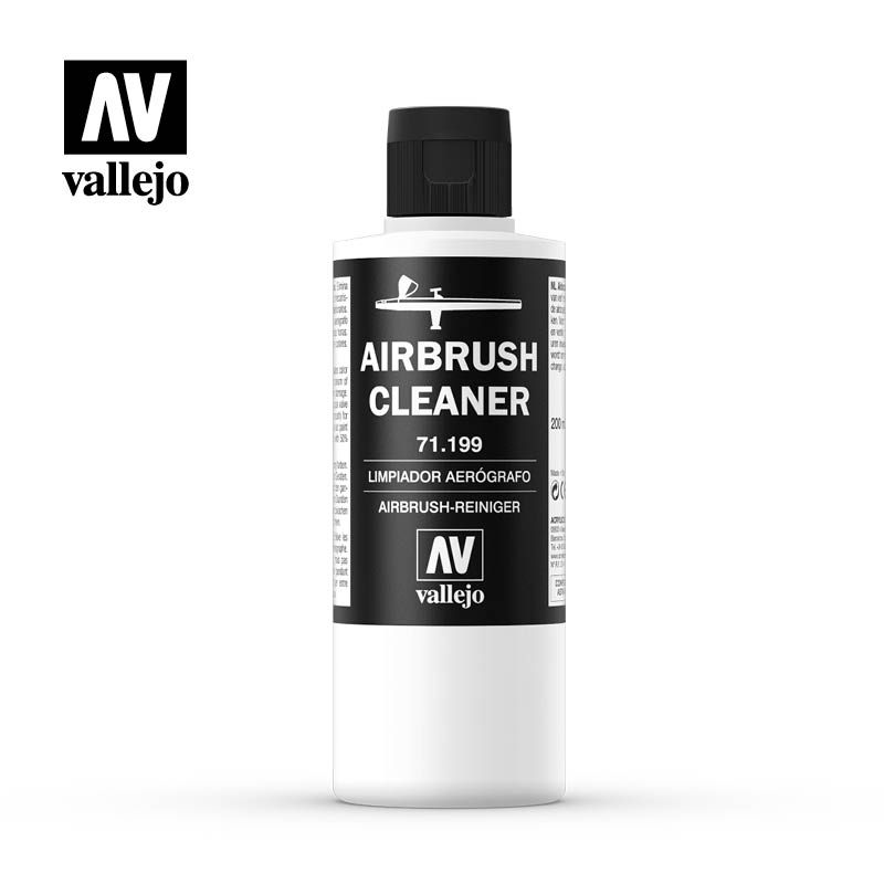 Vallejo Airbrush Cleaner 200ml Bottle