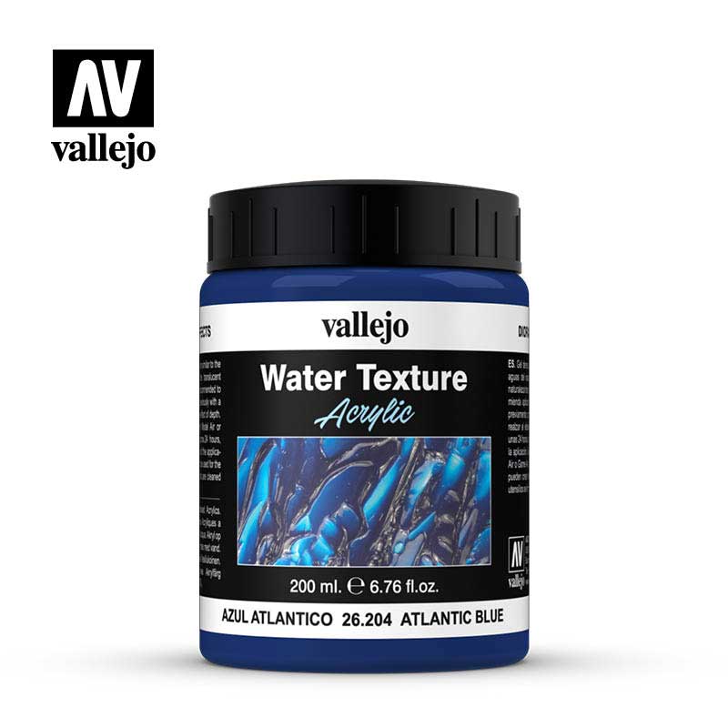 Vallejo Water Effects- Atlantic Blue Effects 200ml.