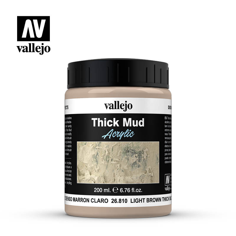Light Brown Thick Mud Weathering Effect 200ml Bottle