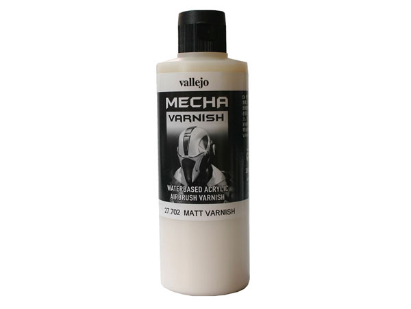 Mecha Color Matt Varnish 200ml Bottle