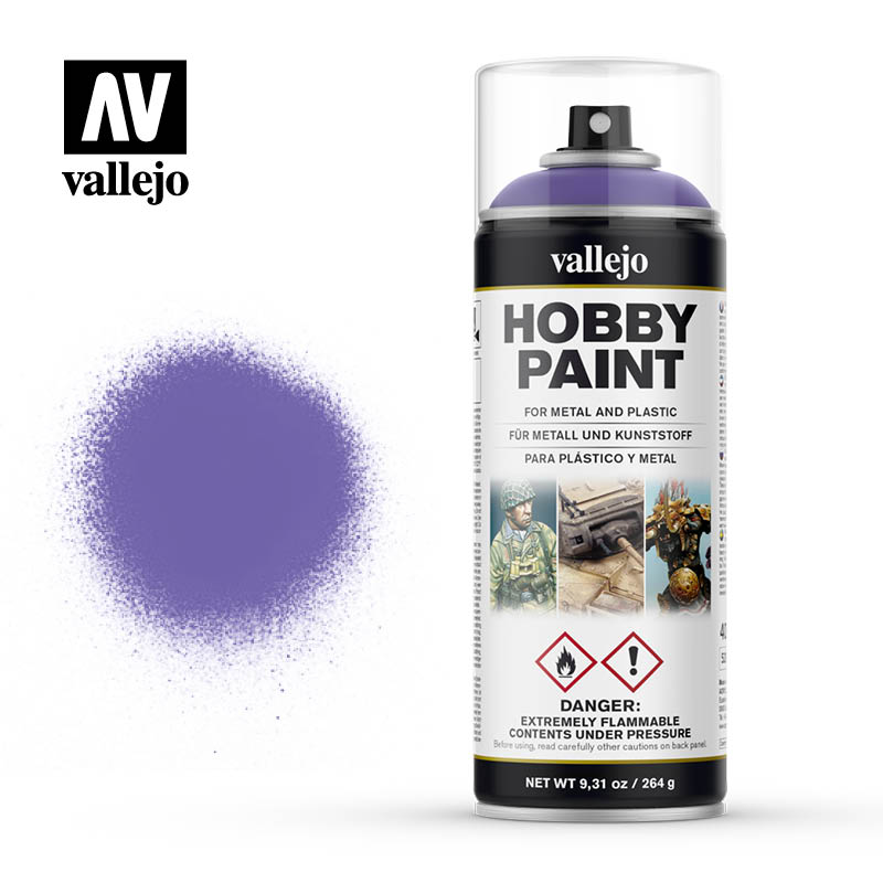 Vallejo Hobby Paint - Alien Purple 400ml Spray Can