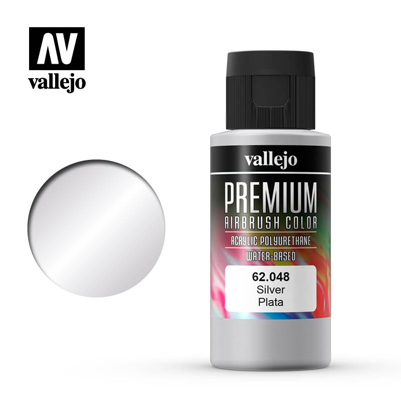 Premium Metallic Silver 60ml