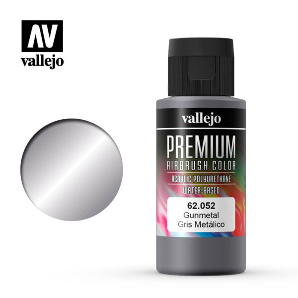Premium Metallic Gun Metal 60ml