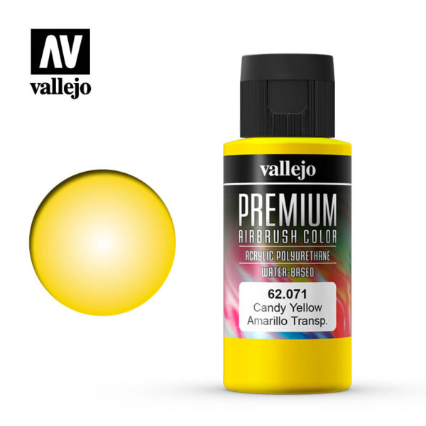 Premium Transparent Candy Yellow 60ml