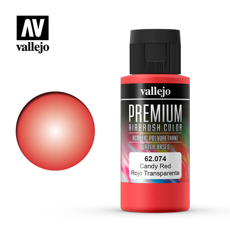 Premium Transparent Candy Red 60ml