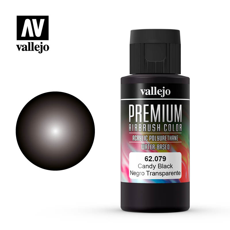Premium Transparent Candy Black 60ml