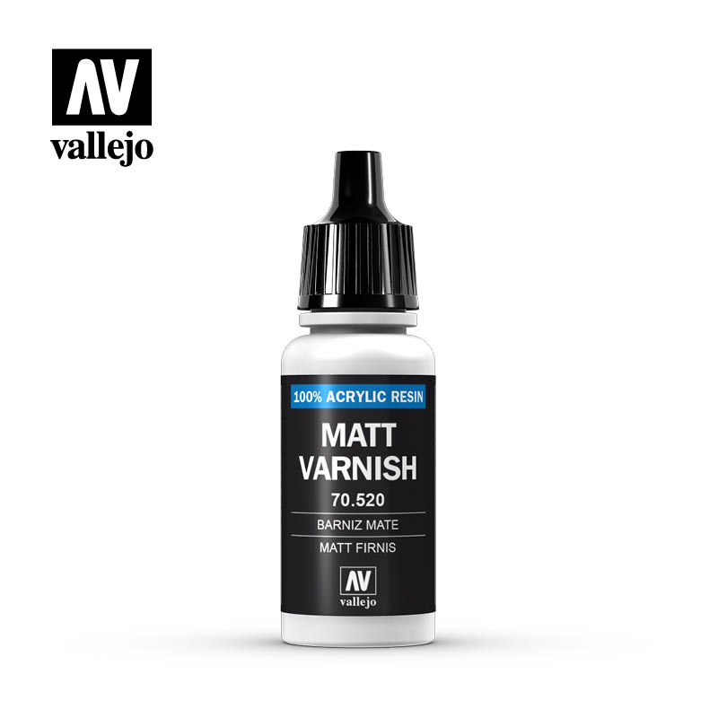 192 Vallejo Matte Varnish 17ml. Bottle