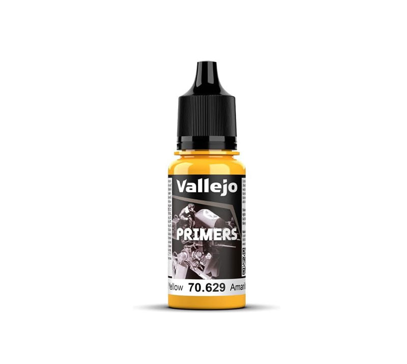 Vallejo Surface Primers: Sun Yellow 17ml Bottle