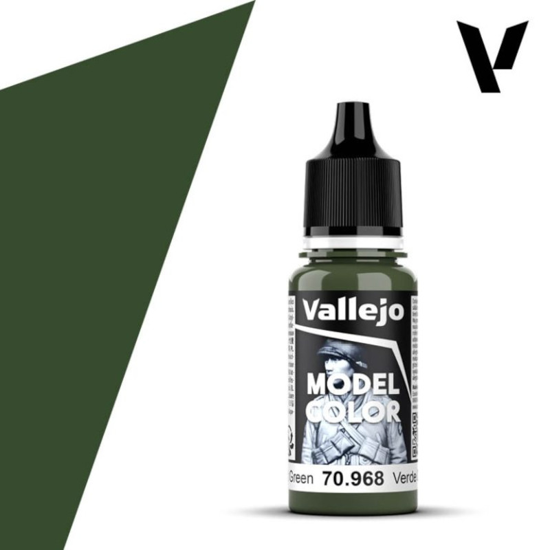 Model Color Flat Green 18ml bottle (2nd Gen 2024)