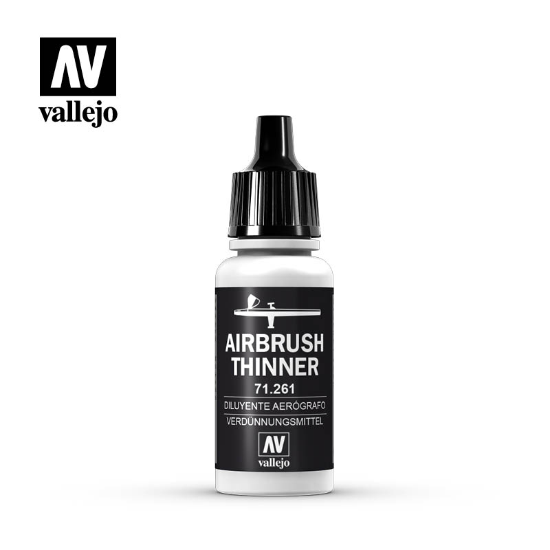 Vallejo Airbrush Thinner 17 ml. Bottle