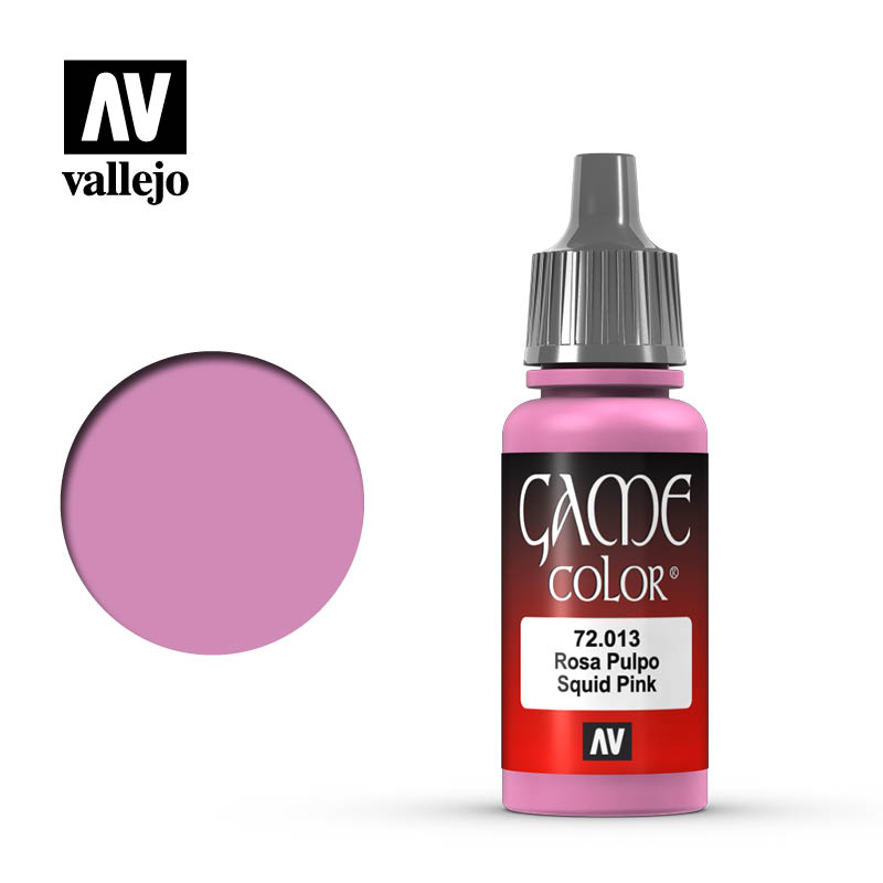 Game Color Squid Pink
