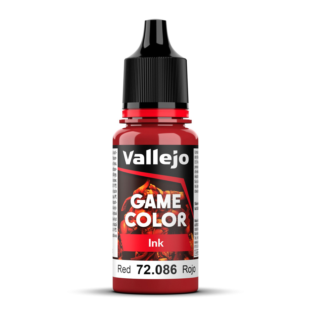 Game Color Red Ink