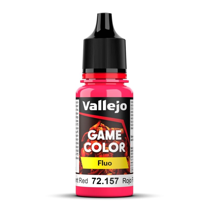 Game Color Fluo Red 18ml