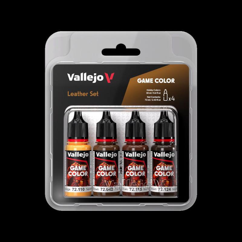 Leather Game Color Paint Set