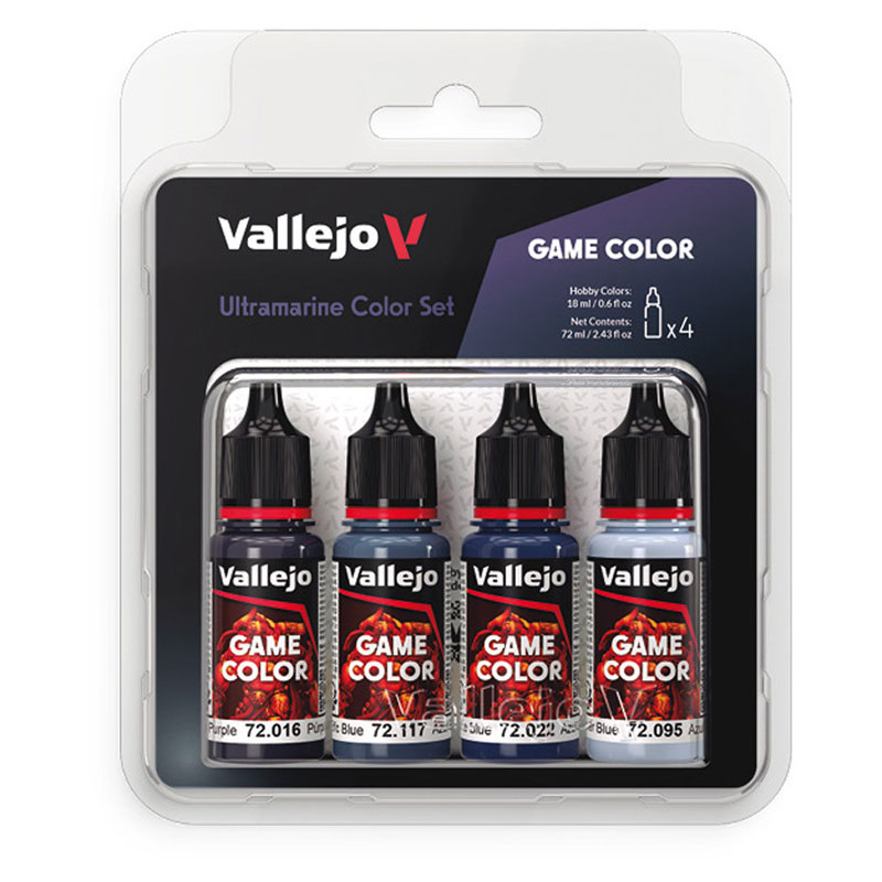Vallejo Game Color Ultramarine Color Set