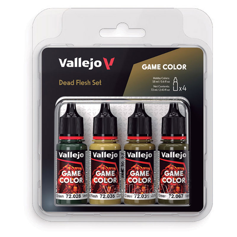Vallejo Game Color Dead Flesh Set