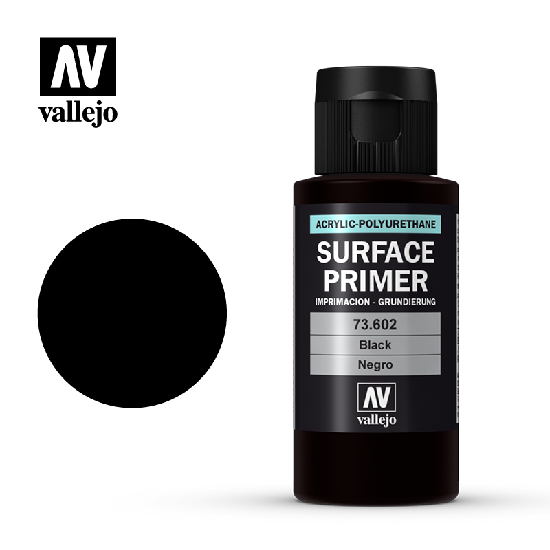 Vallejo Surface Primer Black 60ml