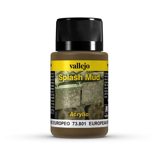 European Splash Mud Weathering Effect 40ml Bottle