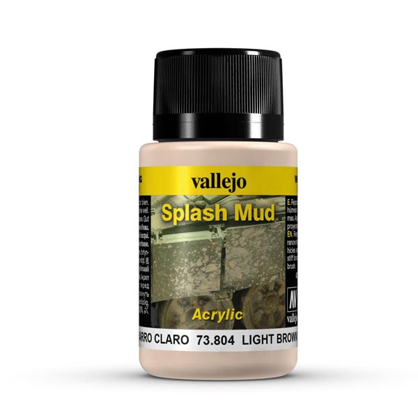 Light Brown Splash Mud Weathering Effect 40ml Bottle