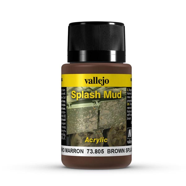Brown Splash Mud Weathering Effect 40ml Bottle