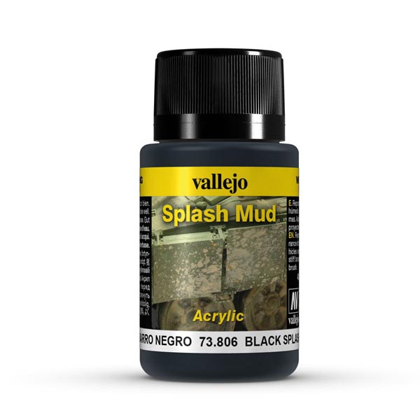 Black Splash Mud Weathering Effect 40ml Bottle