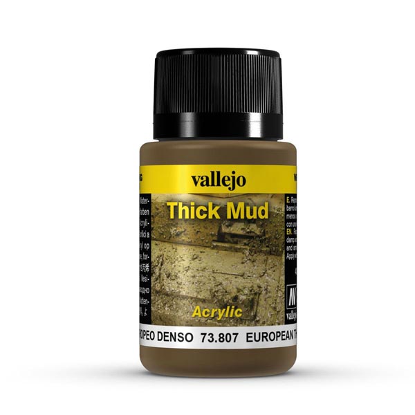 European Thick Mud Weathering Effect 40ml Bottle