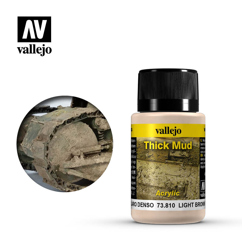 Light Brown Thick Mud Weathering Effect 40ml Bottle