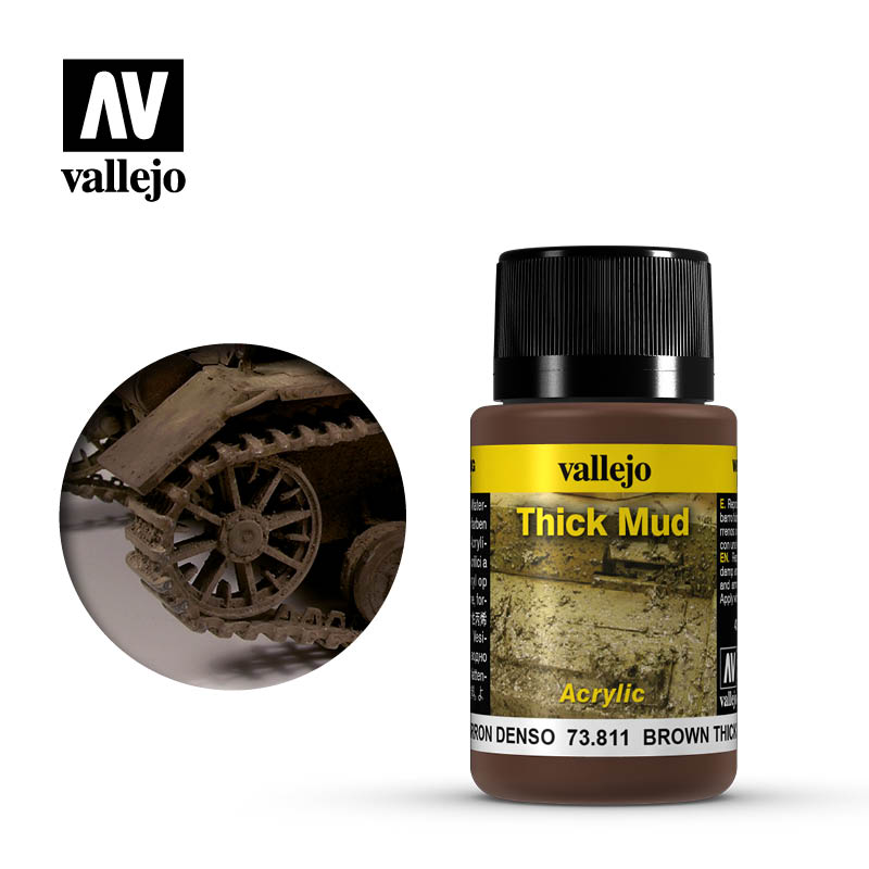 Brown Thick Mud Weathering Effect 40ml Bottle