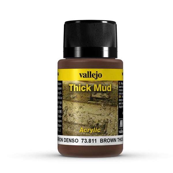 Brown Thick Mud Weathering Effect 40ml Bottle