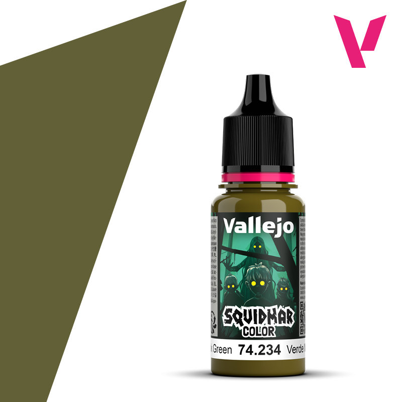 Vallejo Squidmar Color Mossback Green