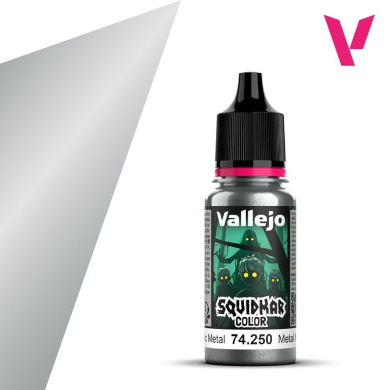 Vallejo Squidmar Color Metallic Metal