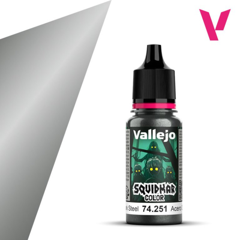 Vallejo Squidmar Color Dark Steel