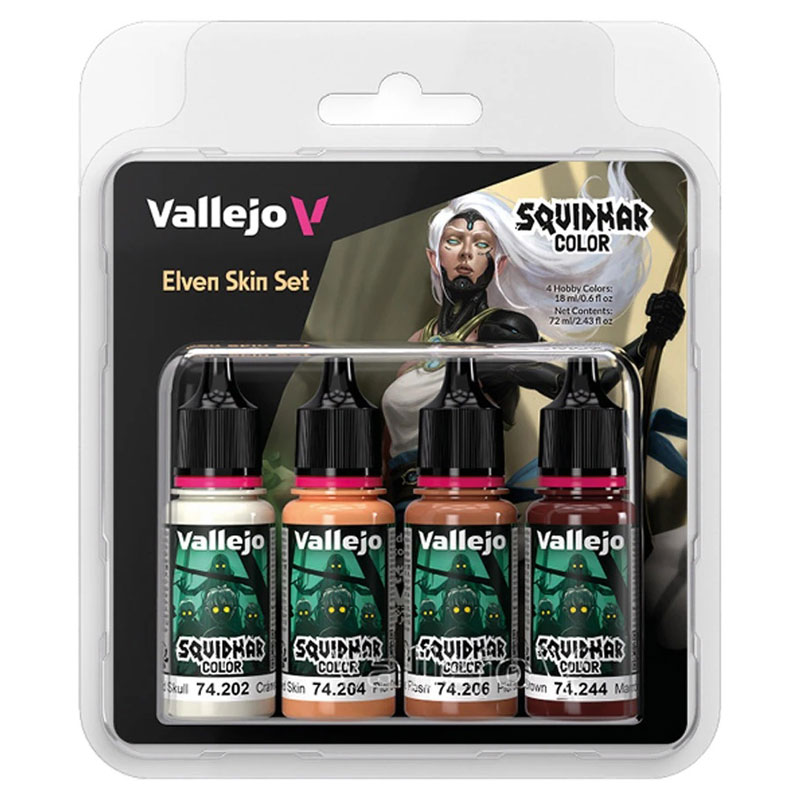 Vallejo Squidmar Color Elven Skin Set