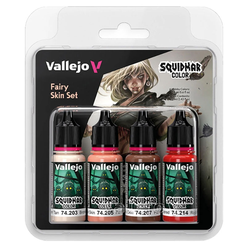 Vallejo Squidmar Color Fairy Skin Set