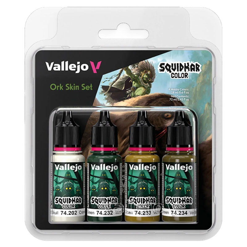 Vallejo Squidmar Color Orc Skin Set