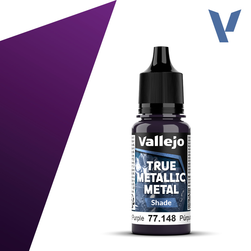 Vallejo True Metallic Metal Amethyst Purple (Shade) (18ml)