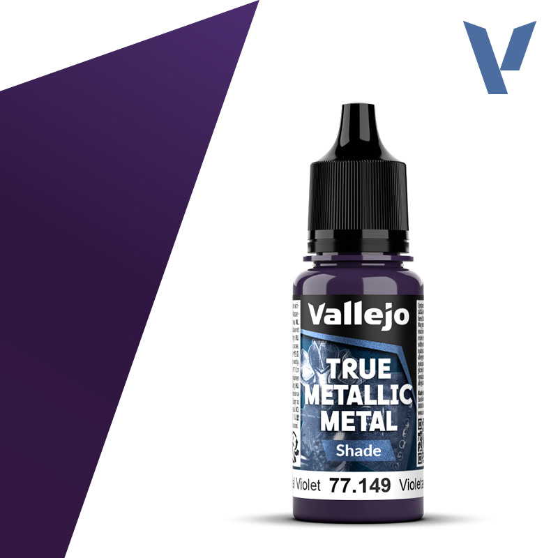 Vallejo True Metallic Metal Celestial Violet (Shade) (18ml)