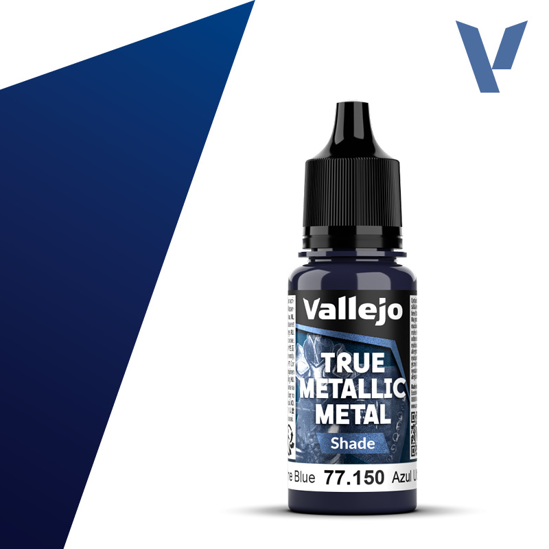 Vallejo True Metallic Metal Ultramarine Blue (Shade) (18ml)