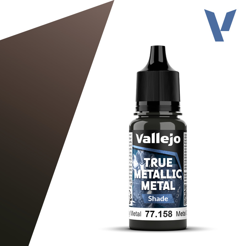 Vallejo True Metallic Metal Rusty Metal (Shade) (18ml)