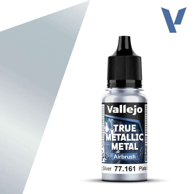 Vallejo True Metallic Metal Sterling Silver (Air) (18ml)