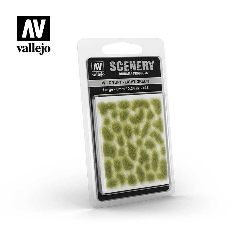 WIld Tuft - Light Green (6mm)