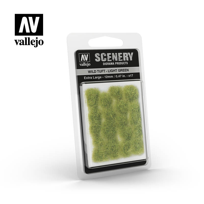 Wild Tuft - Light Green (12mm)