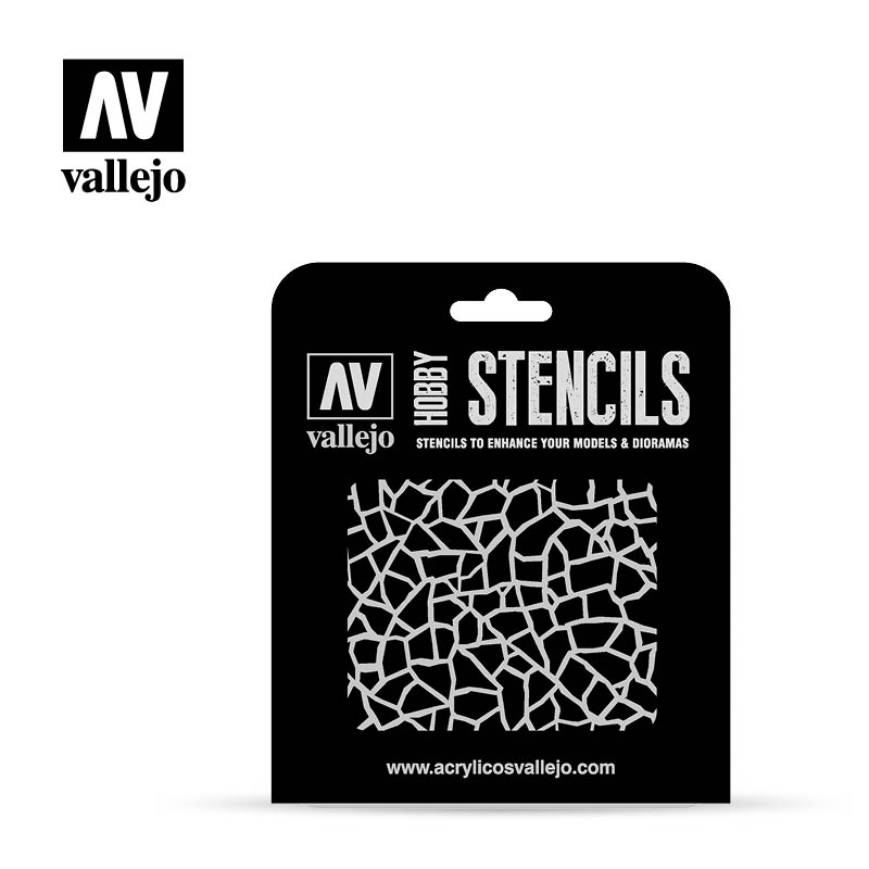 Hobby Stencils: Giraffe Camo WWII