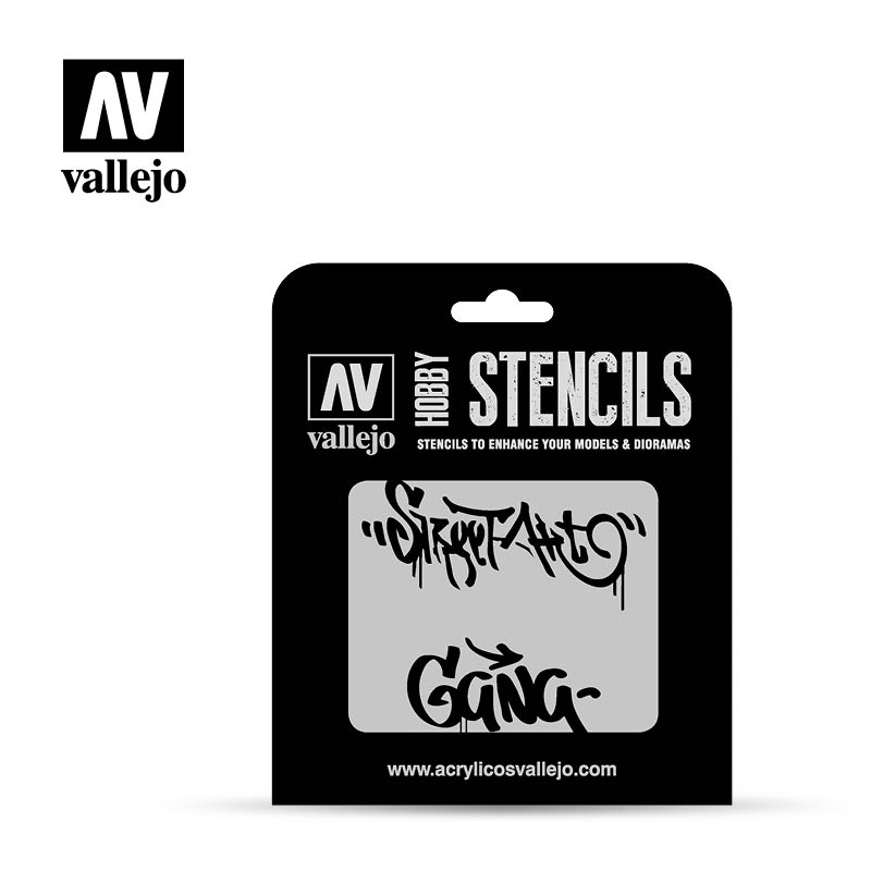 Hobby Stencils: Street Art #2
