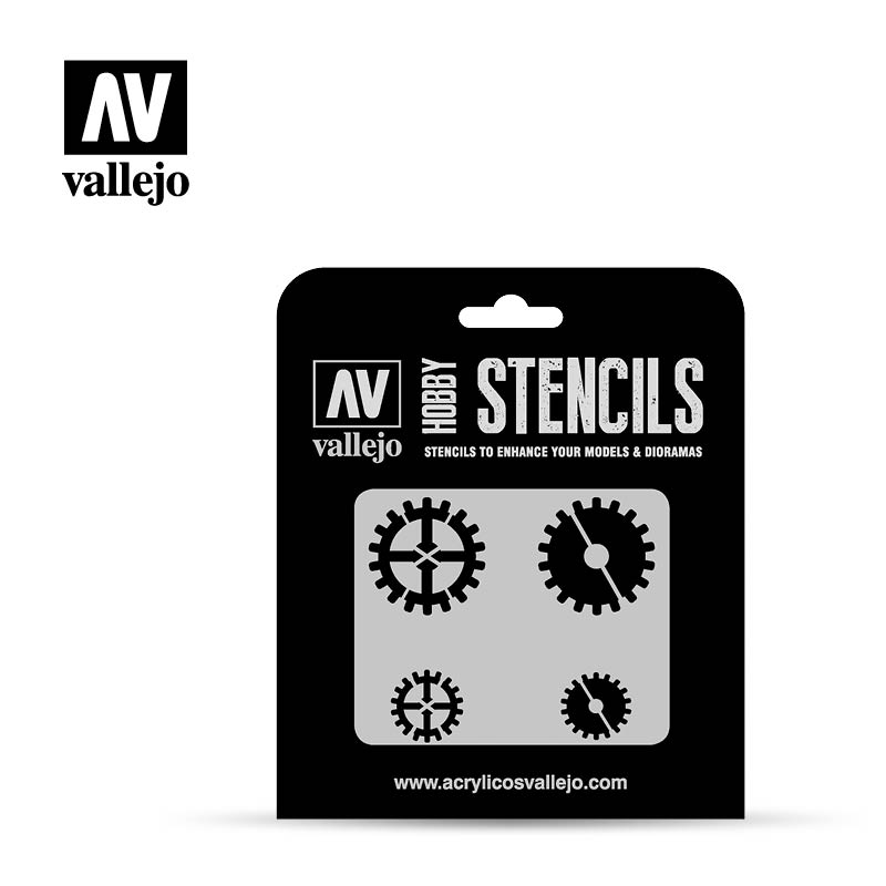 Hobby Stencils: Gear Markings