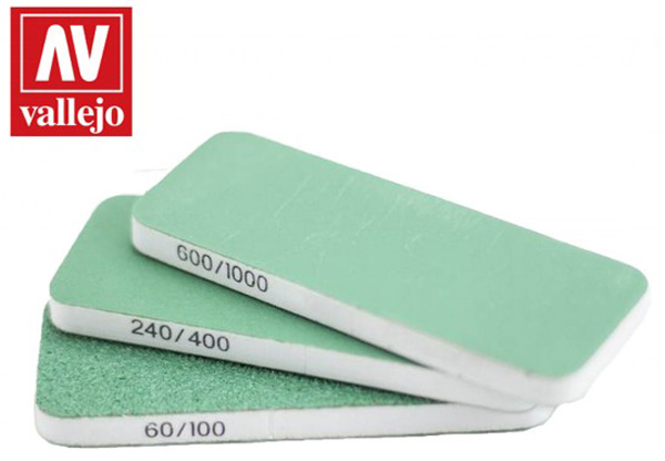 3 Dual-Grit Flexi Sander - 80 x 30 x 6mm