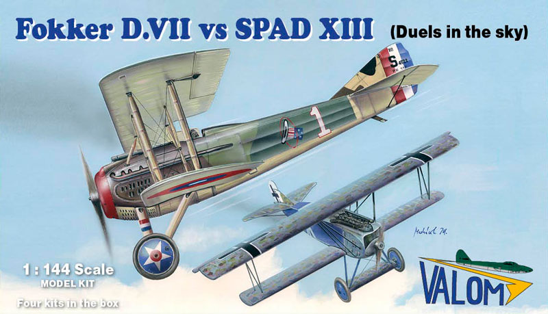 Valom Fokker D.VII vs SPAD XIII (Duels in the Sky)